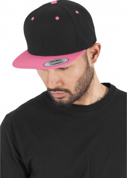 Шапка с козирка в черно Mister Tee Classic Snapback 2-Tone