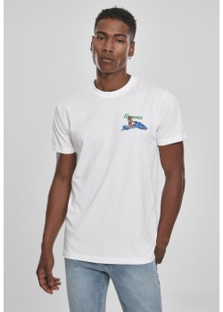 Мъжка бяла тениска Mister Tee Bad Gyal