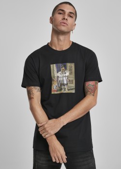 Мъжка черна тениска Mister Tee Skrrt Skrrt