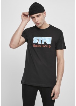 Мъжка тениска Mister Tee STFU в черен цвят