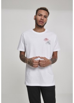 Мъжка тениска Mister Tee Keke Rose в бял цвят