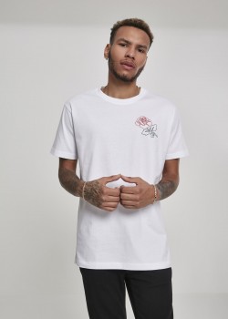 Мъжка тениска Mister Tee Keke Rose в бял цвят