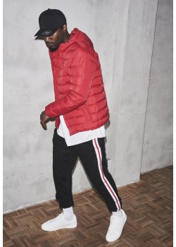 Мъжко спортно долнище Urban Classics blkwhtfirered