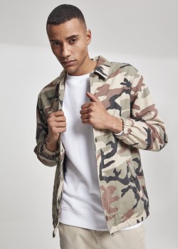 Мъжко камуфлажно яке Urban Classics wood camo