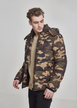 Мъжко зимно яке Urban Classics woodcamo