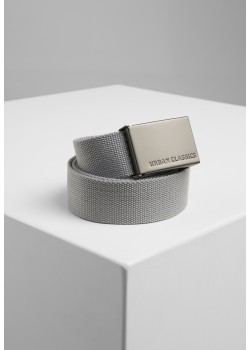 Колан в сив цвят Urban Classics Canvas 