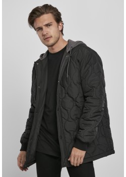 Мъжко черно яке Urban Classics Quilted