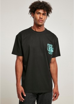 Мъжка черна тениска Glow Logo Tee