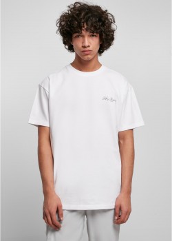 Мъжка тениска в бял цвят Urban Classics Logo Tee