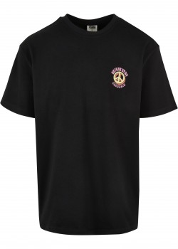 Мъжка тениска в черен цвят Urban Classics Peace 