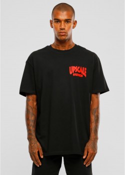 Мъжка тениска в черен цвят MISTER TEE Upscale Studios Oversize 