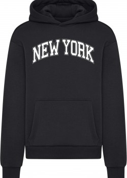 New York Fluffy Hoody black XXL