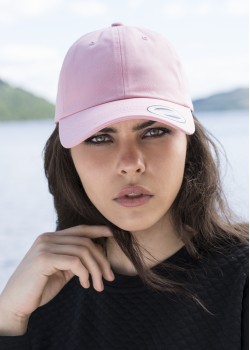 Шапка с козирка в розов цвят Low Profile Cotton Twill