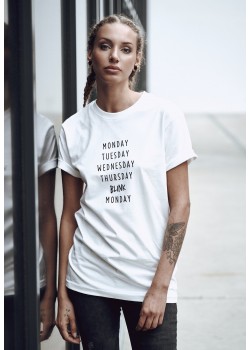 Дамска бяла тениска Mister Tee Blink 