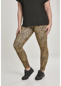 Дамски клин Urban Classics с леопардов десен