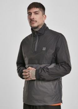 Мъжко яке ветровка Urban Classics black/darkshadow