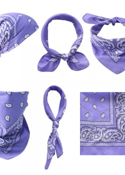 Кърпа за глава бандана HoodStyle Bandana в светлолилав цвят
