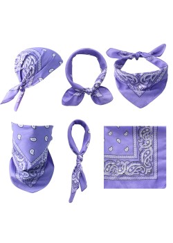 Кърпа за глава бандана HoodStyle Bandana в светлолилав цвят