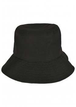 Шапка идиотка с връзка в черен цвят Adjustable Flexfit Bucket Hat 