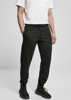 Мъжко долнище в черен цвят Urban Classics Basic Sweatpants 2.0 