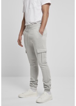 Мъжко карго долнище в светлосив цвят Urban Classics