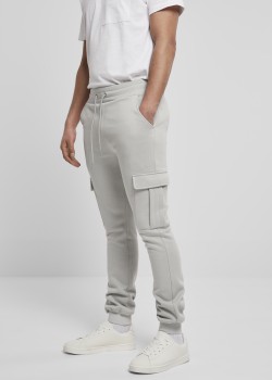 Мъжко карго долнище в светлосив цвят Urban Classics