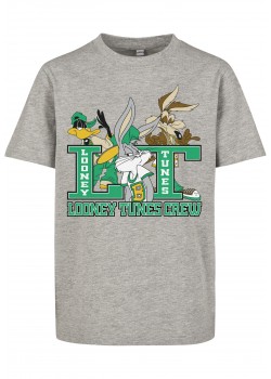 Детска тениска в сив цвят Mister Tee Kids Looney Tunes Crew 