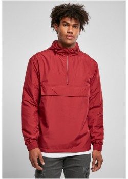 Мъжко червено яке без закопчаване Urban Classics brickred