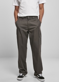 Класически мъжки панталон в тъмносиво Urban Classics Classic Workwear 