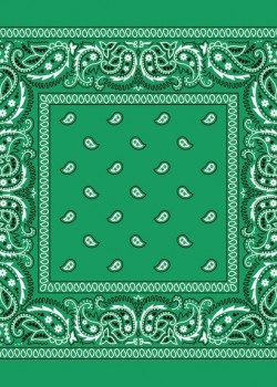 Кърпа за глава бандана HoodStyle Bandana в тъмнозелен цвят