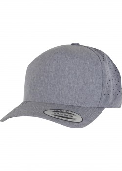 Шапка с козирка YP CLASSICS 5 Panel Snapckback heathergrey one size