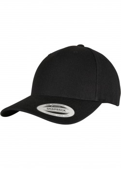 Шапка с козирка YP CLASSICS 5-PANEL PREMIUM CURVED VISOR SNAPBACK CAP black one size