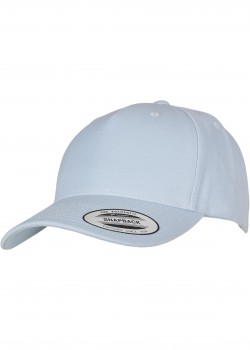 Шапка с козирка YP CLASSICS 5-PANEL PREMIUM CURVED VISOR SNAPBACK CAP ballad blue one size