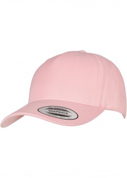 Шапка с козирка YP CLASSICS 5-PANEL PREMIUM CURVED VISOR SNAPBACK CAP prism pink one size