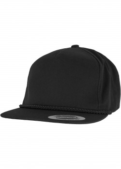 Шапка с козирка YP CLASSICS? CLASSIC POPLIN GOLF CAP black one size