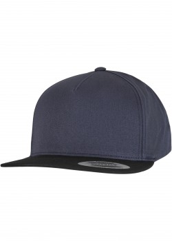 Шапка с козирка Classic 5 Panel Snapback navy/black one size