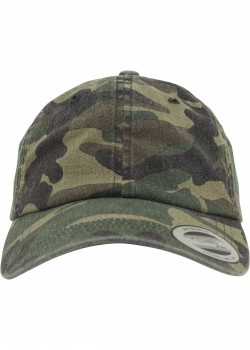 Шапка с козирка Low Profile Camo Washed Cap wood camo one size
