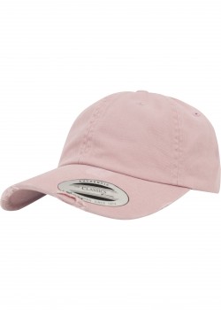Шапка с козирка Low Profile Destroyed Cap pink one size