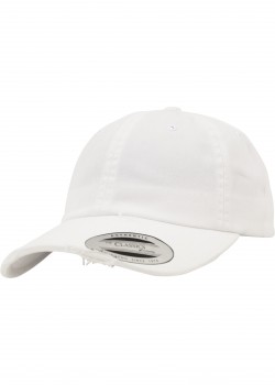 Шапка с козирка Low Profile Destroyed Cap white one size