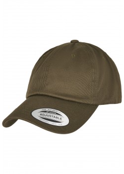 Шапка с козирка Low Profile Organic Cotton Cap burnt olive one size