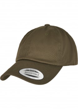 Шапка с козирка Low Profile Organic Cotton Cap burnt olive one size
