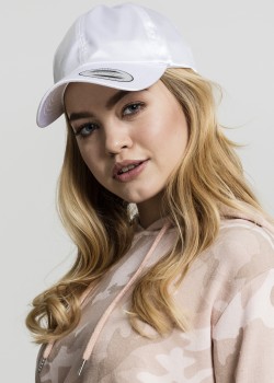 Шапка с козирка Low Profile Satin Cap white one size