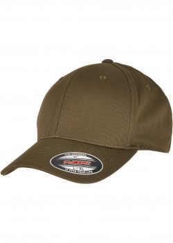Шапка с козирка Flexfit Organic Cotton Cap burnt olive S/M