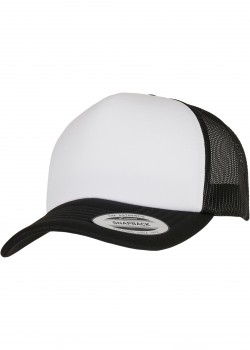 Шапка с козирка YP Classics? Curved Foam Trucker Cap ? White Front black/white/black one size