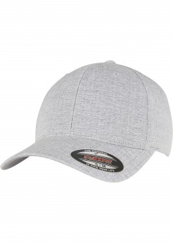 Шапка с козирка FLEXFIT HEATHERLIGHT CAP melange silver S/M
