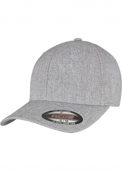Шапка с козирка FLEXFIT HEATHERLIGHT CAP melange grey S/M