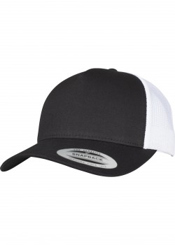 Шапка с козирка 5-Panel Retro Trucker 2-Tone Cap blk/wht one size