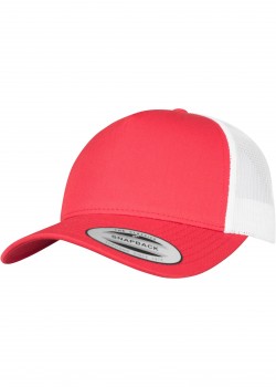 Шапка с козирка 5-Panel Retro Trucker 2-Tone Cap red/wht one size