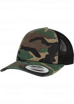Шапка с козирка Camo Trucker Cap woodcamo/blk one size