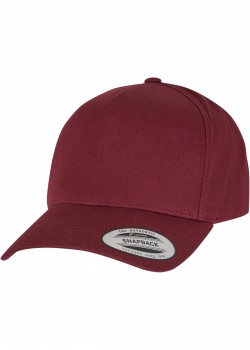 Шапка с козирка 5-Panel Curved Classic Snapback maroon one size